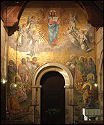 Mosaic in St Andrew's Kirby Grindalythe