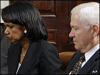Condoleeza Rice-Robert Gates