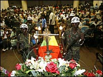 Funeral de Nino Vieira em Bissau