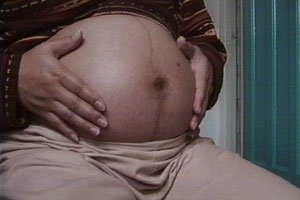 Jean's baby is nearly due