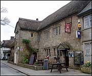 One of Chagford's four pubs