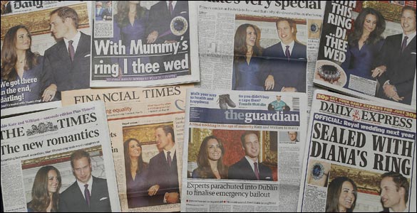 Hoàng tử William chính thức đính hôn với Kate Middleton