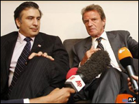 Кушнер і Саакашвілі