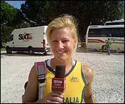 Australia's Nikki Hudson