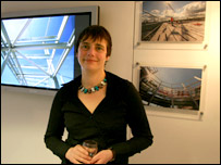 Sue Hall's exhibition Dramatic Structures