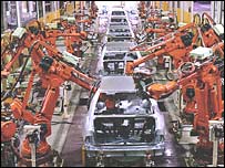 Nações industrializadas devem ter aumento de produção em 2004 e 2005