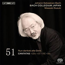 Review of Cantatas vol. 51 (Bach Collegium Japan; conductor: Masaaki Suzuki)