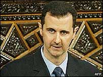 O presidente da Síria, Bashar Al-Assad