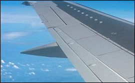 The view from a plane