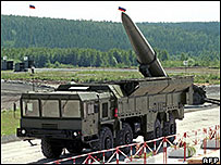 ракета короткого радіусу дії Іскандер