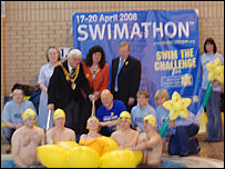 The Mayor and Mayoress at the launch