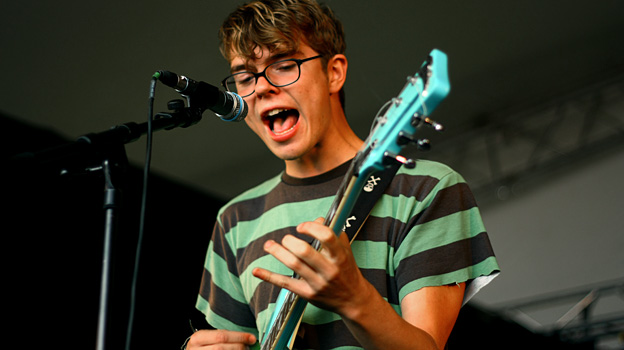 Runaround Kids on the BBC Introducing stage