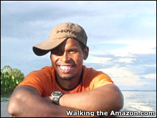Cho (Foto: Walking the Amazon)