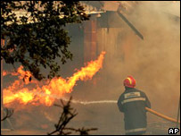 Incêndio florestal em Portugal