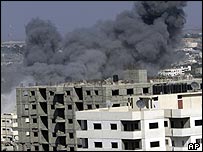 Ґаза після ізраїльського авіаудару