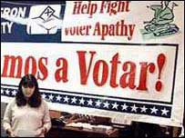 Campanha eleitoral em espanhol nos Estados Unidos