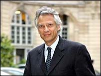 Fransa Başbakanı Dominique de Villepin 