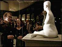 Modelo da estátua de Alison Lapper