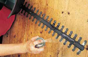 It's important to oil your tools