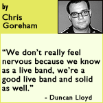 Chris Goreham interviews Maximo Park.