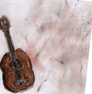 Dusty guitar