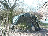 Josef's tent