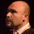 Andy McLay in Graeae's 'George Dandin' (photo by Patrick Baldwin)
