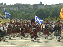 Dudáci v Edinburghu