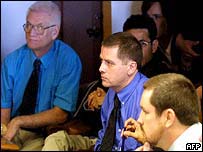 James Monaghan, Martin McCauley e Niall Connolly (da esq. para dir.)