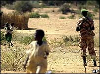 محافظ اتحاديه آفريقا در دارفور