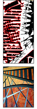 Montage of Lesley's work