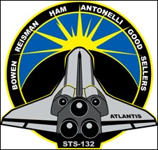 STS-132 badge