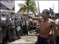 Protesty v Cancúnu