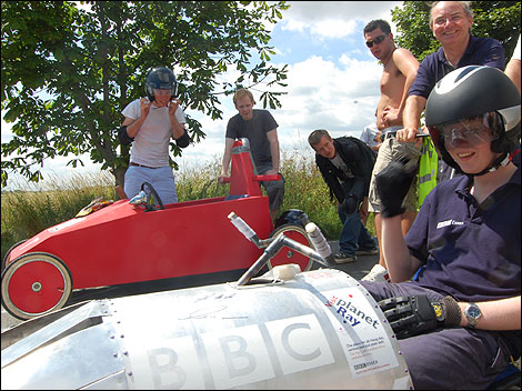 Pebmarsh starting line