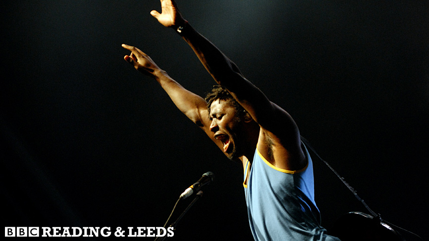 Bloc Party electrified the main stage.
