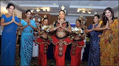 Sri Lankan delegation in Saint Kitts 2011
