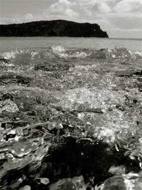 Flowing Stream, Large Ocean