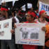 Bangkok Burma Protest outside Burma Embassy.