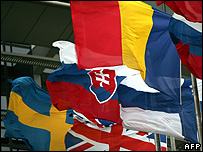 EU nations' flags