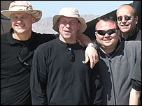 Toby, Terry and members of the band