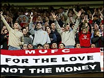 هواداران منچستر يونايتد 