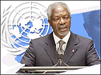 BM Genel Sekreteri Kofi Annan