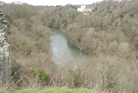 Golygfa o Gastell Cilgerran