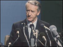 Ian Smith, former Prime Minister of Rhodesia