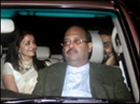 ऐश्वर्या राय और अमर सिंह