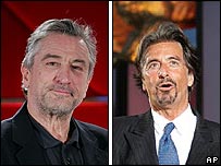 الپچینو اور رابرٹ ڈی نیرو