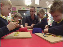 Peter McDonnell at Happy Days playgroup