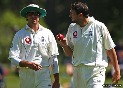 Michael Vaughan will hope Steve Harmison hits his top form.jpg