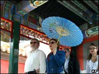 Brazilský prezident Luiz Inacio Lula da Silva v Pekingu