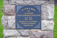 Cofeb i Valentine yn Llanddulas